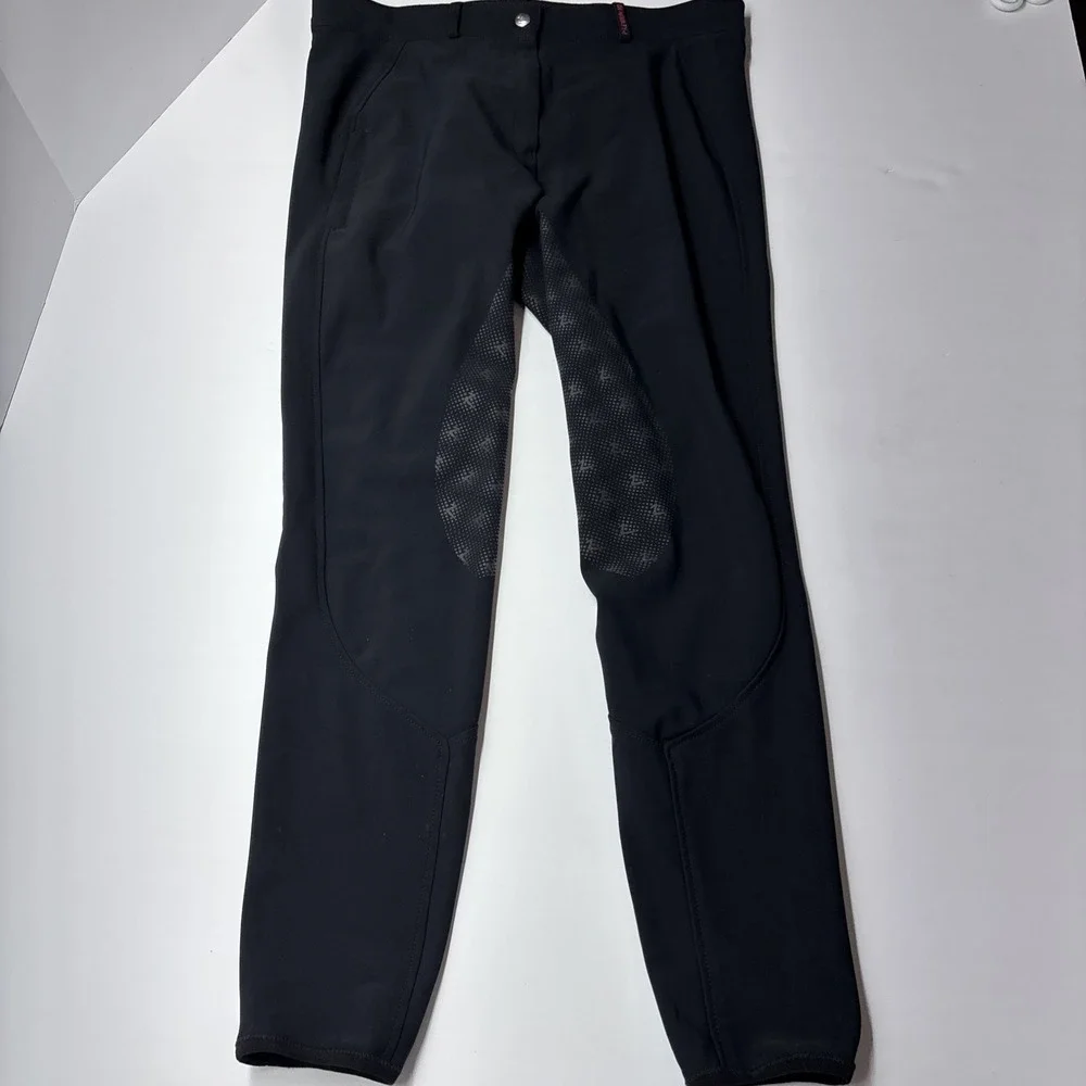 Horze Equestrian Riding Leggings‎ Pants Womens 30 Grip Supreme HZ Black